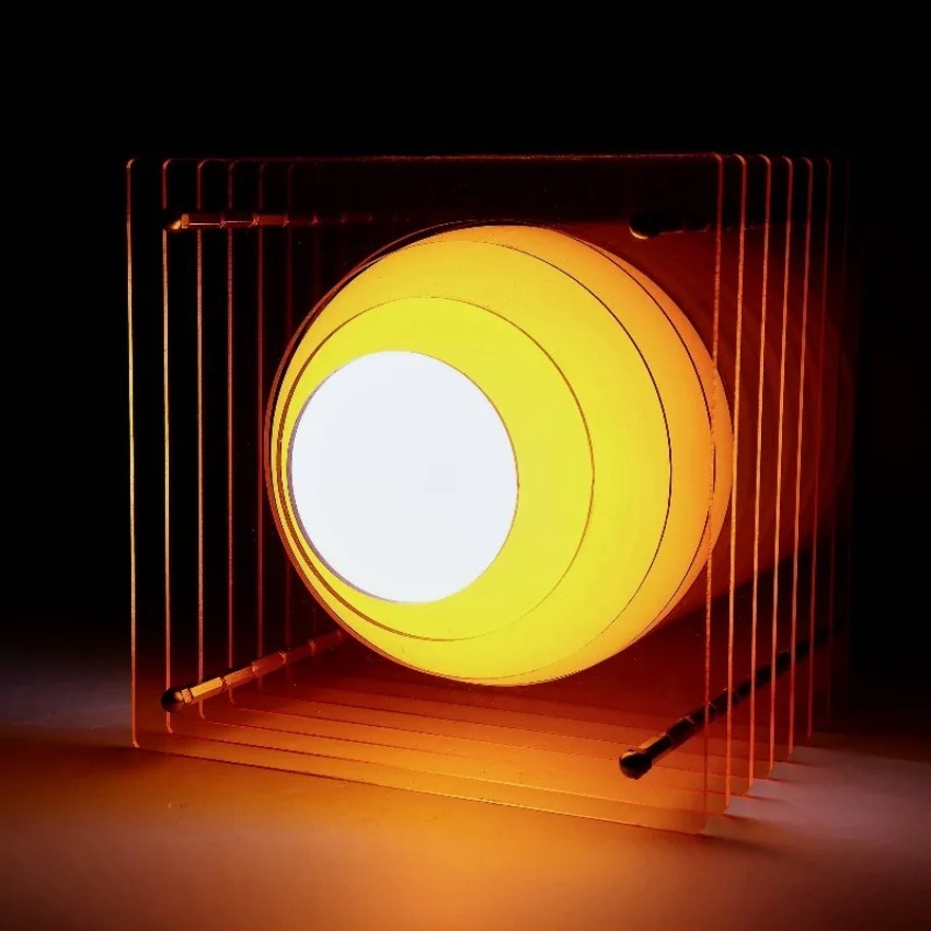 Home Lighting And Decor - Diy acrílico mil camadas lâmpada lua