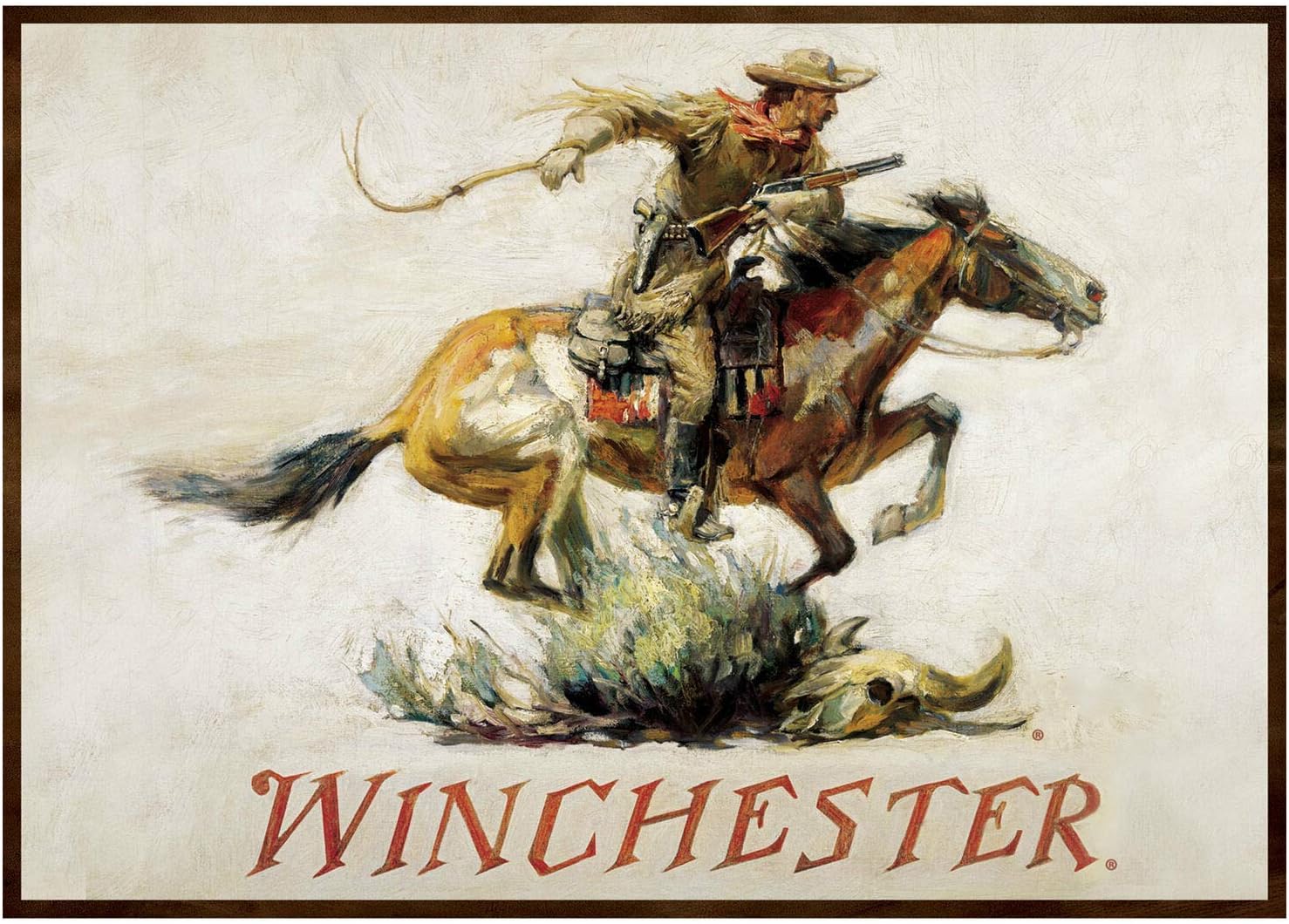 Office Lighting Decor - Placa de Metal Vintage Decorativa Winchester
