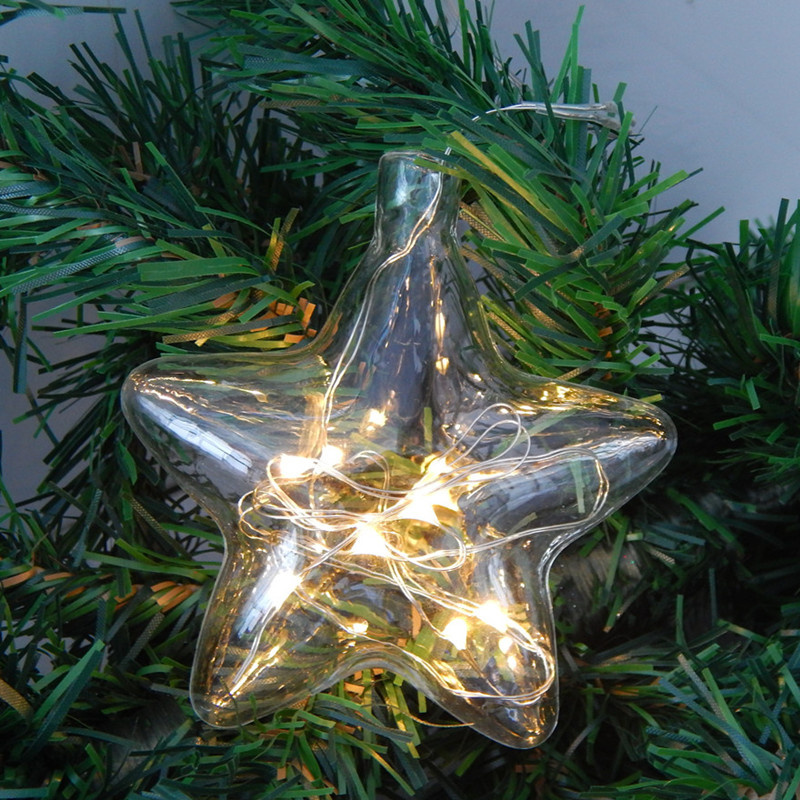 Pendant Lighting Christmas Decor - Pacote com 8 Peças de Ornamentos