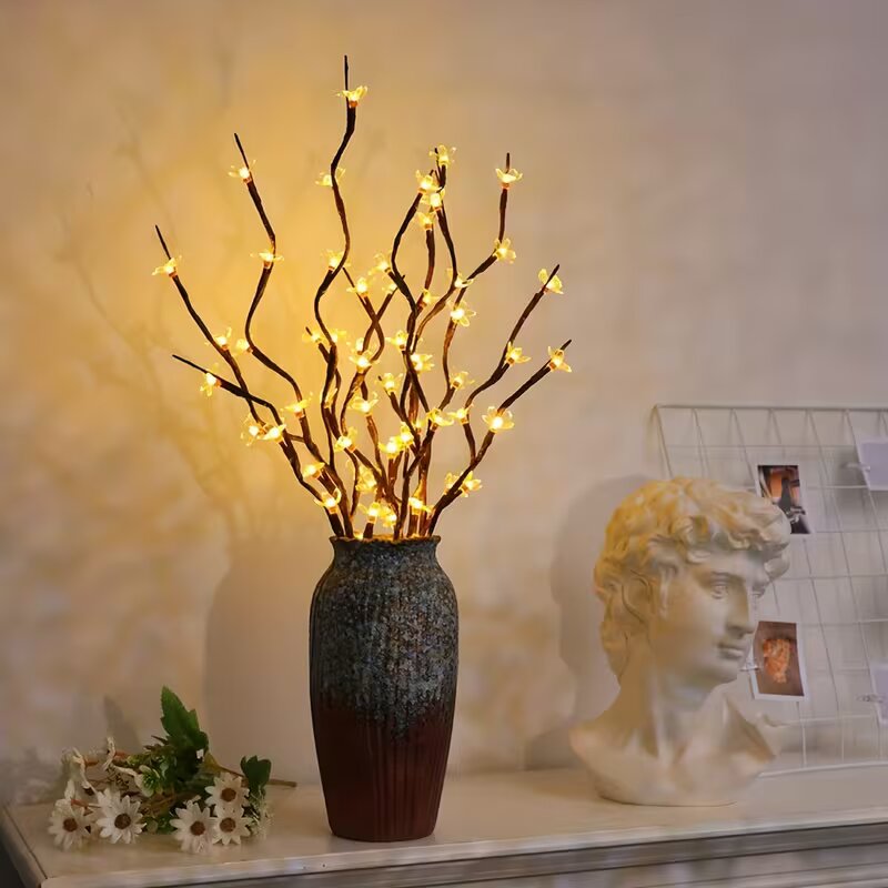 Lighting Decor Outdoor - Luzes de ramo de cerejeira com