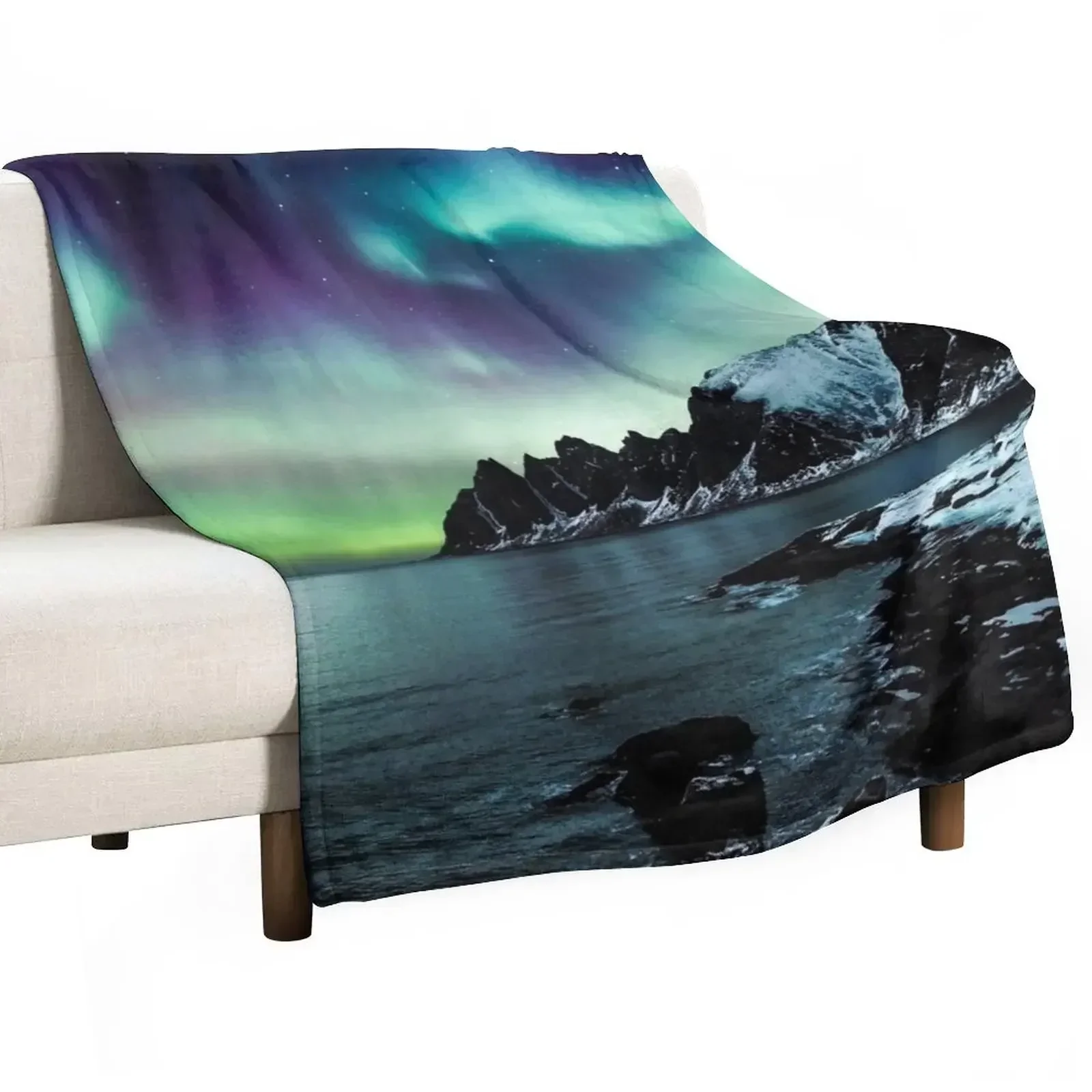 Lighting Home Decor Ideas - Cobertor decorativo Northern Lights III para