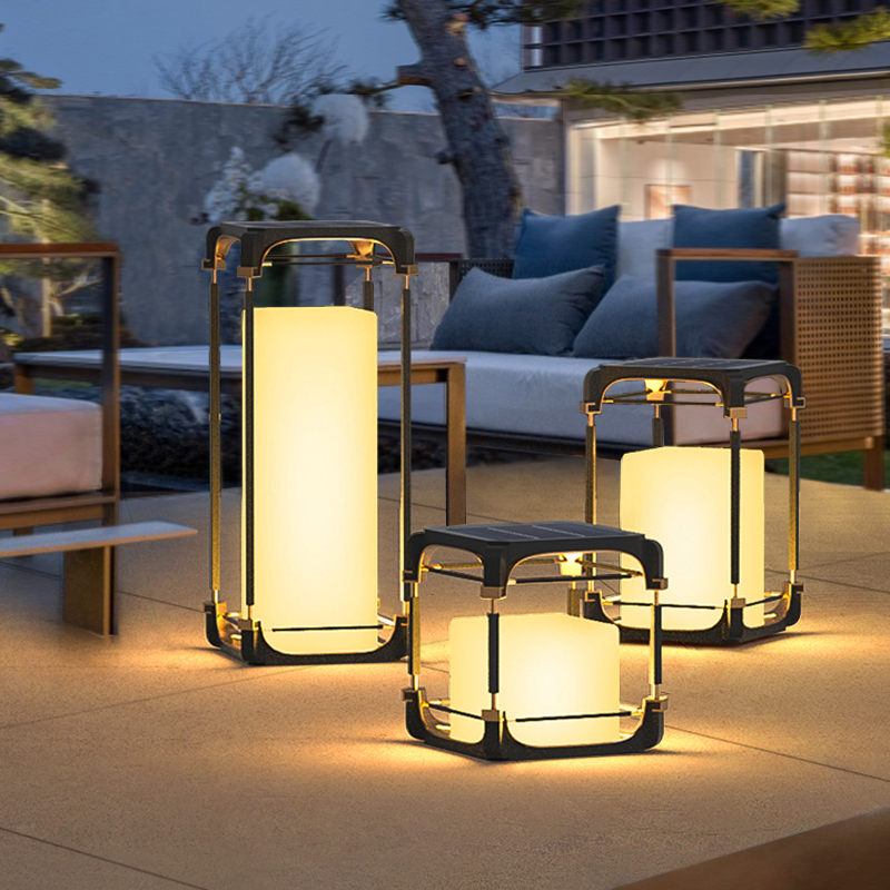Lighting Decor Outdoor - Luminária de Chão Luminosa para Pátio,