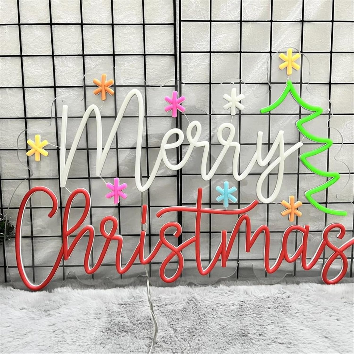 Feliz natal sinal de néon com  - Lighting Home Decor Ideas avaliação e preço