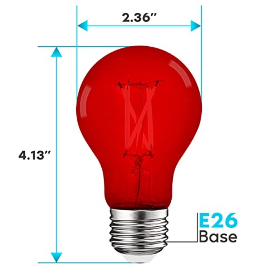 Lâmpadas LED A19 Edison, 4.5W  - Lighting Decor Outdoor avaliação e preço