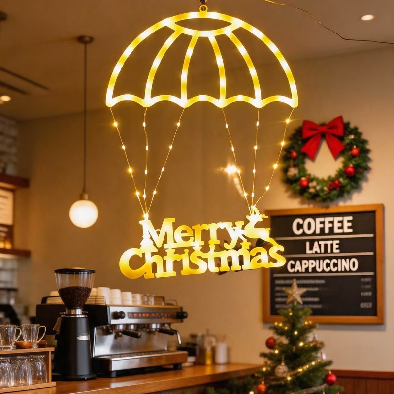Luzes de Natal LED em Formato  - Pendant Lighting Christmas Decor avaliação e preço