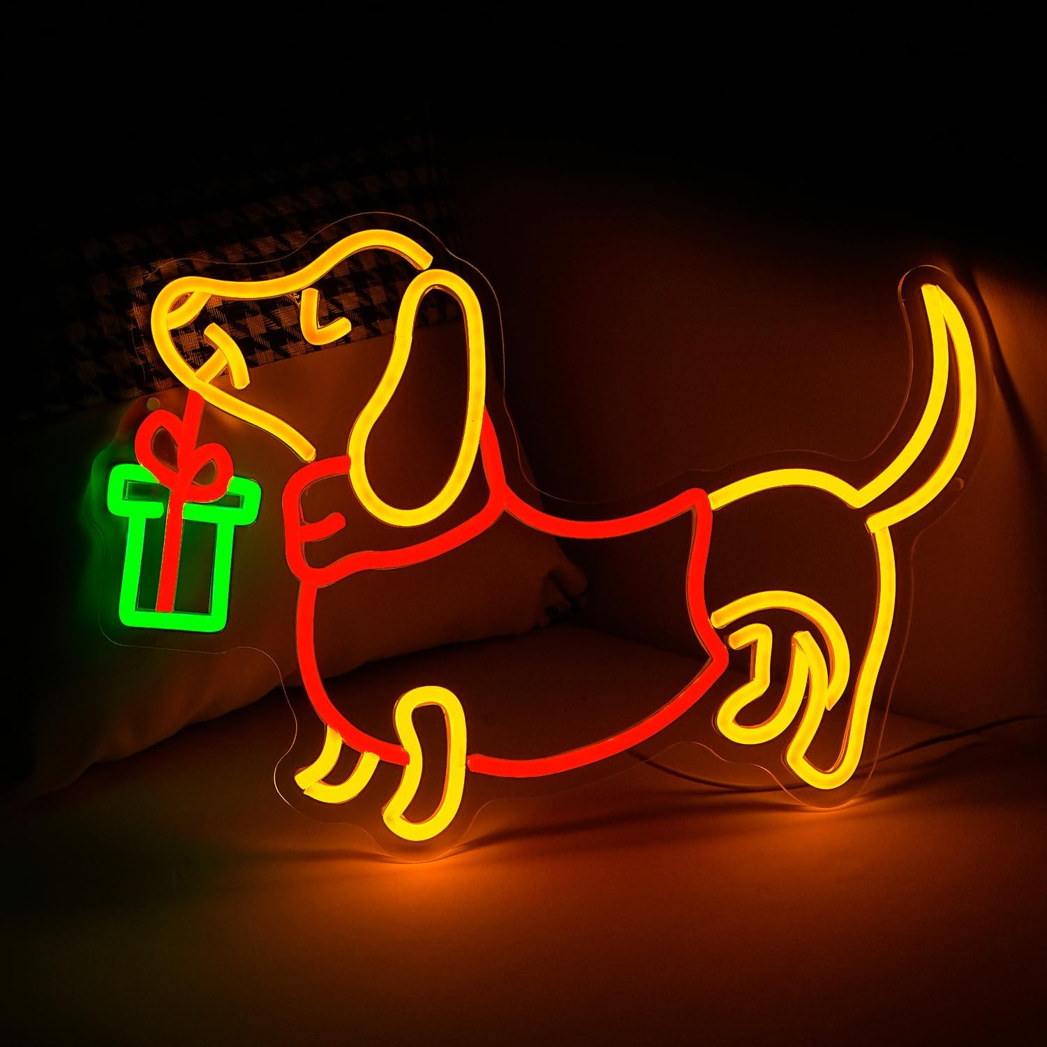 Usb regulável dachshund sinal  - Lighting Home Decor Ideas avaliação e preço