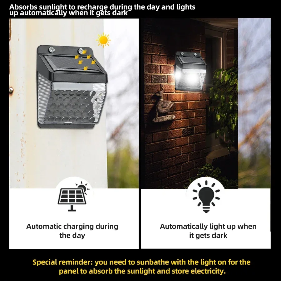 Luz Solar LED com Sensor de Mo - Lighting Decor Outdoor avaliação e preço