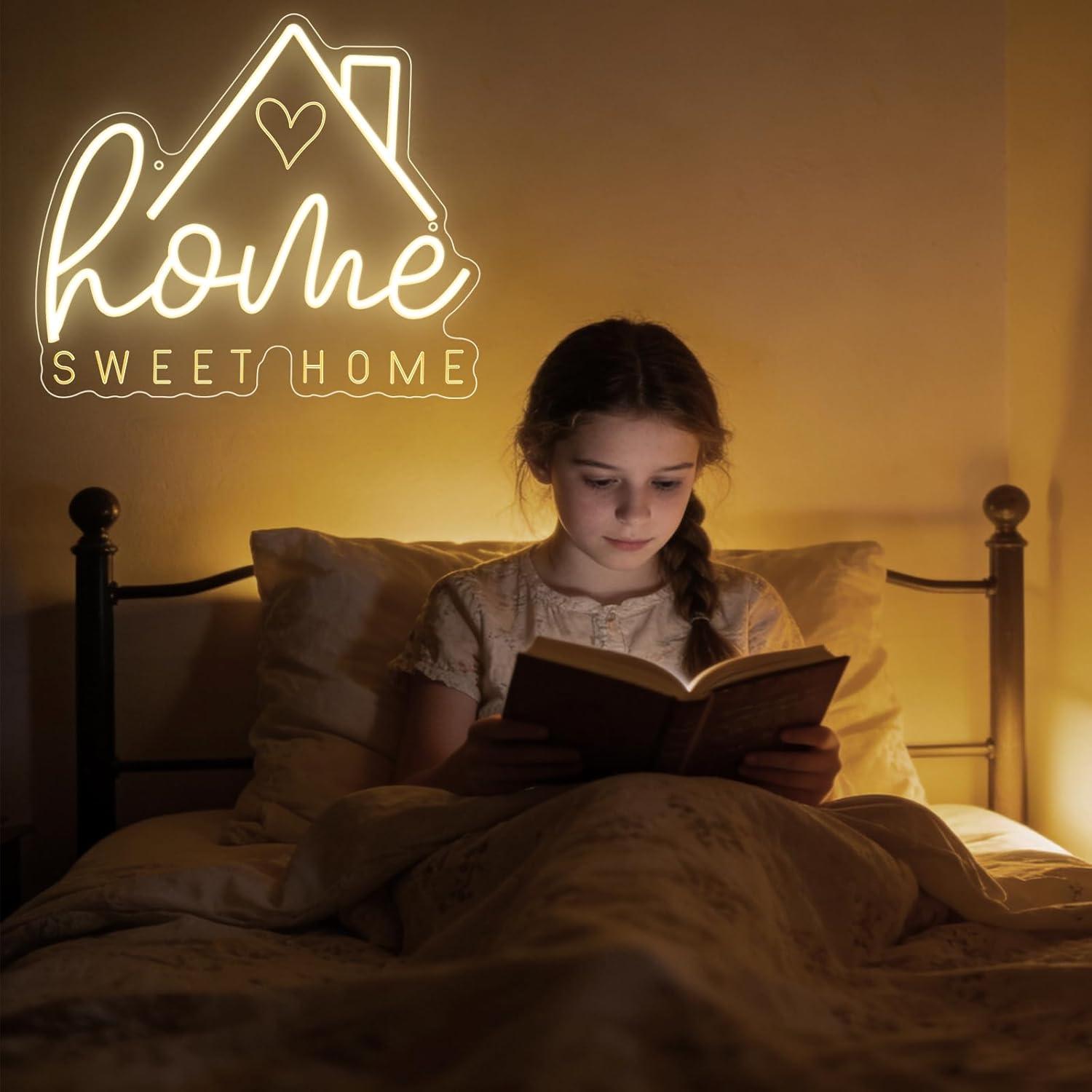 Letreiro Neon Sweet Home com L - Home Lighting And Decor avaliação e preço