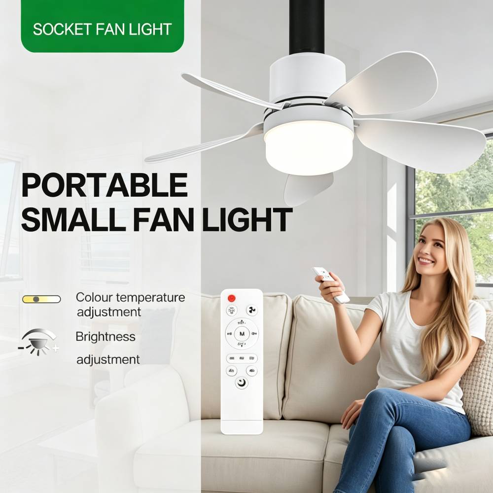 Ventilador de Teto com Luz e C - Home Lighting And Decor avaliação e preço