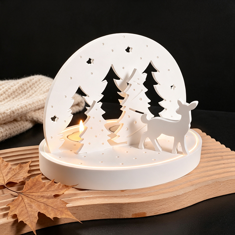 Moldes de Silicone para Suport - Candle Holder Set avaliação e preço