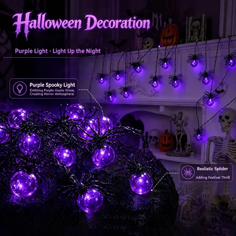Luzes de Cordão LED em Forma d - Lighting Decor Outdoor avaliação e preço