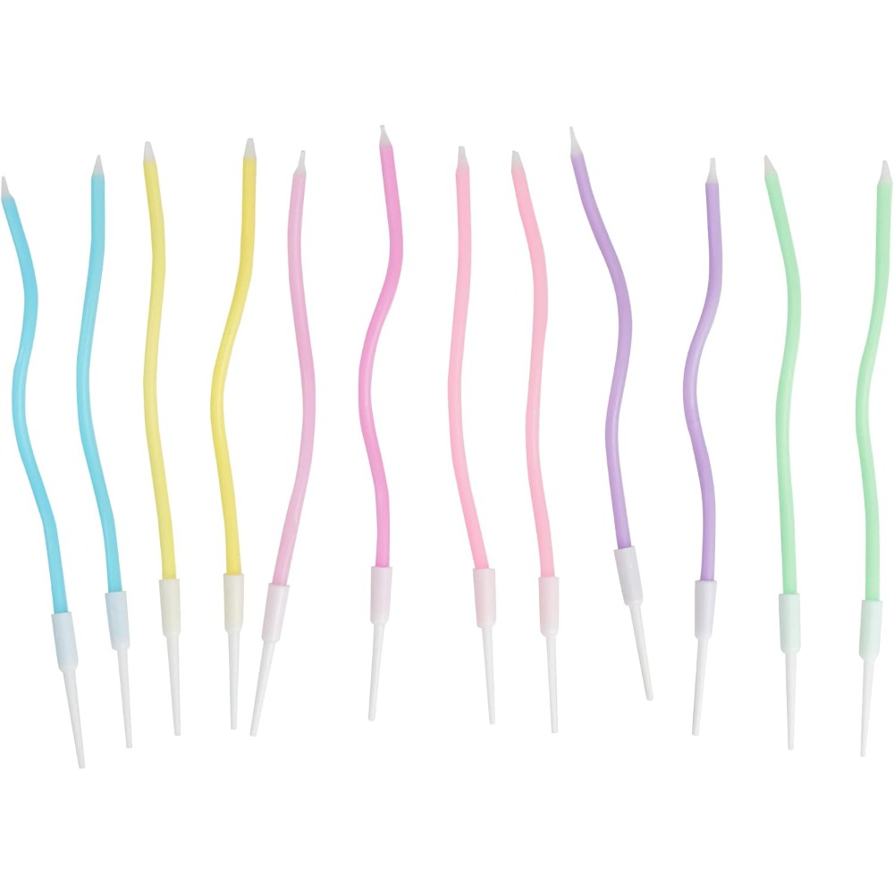 Conjunto de 12 Velas Espiral A - Candle Holder Set avaliação e preço