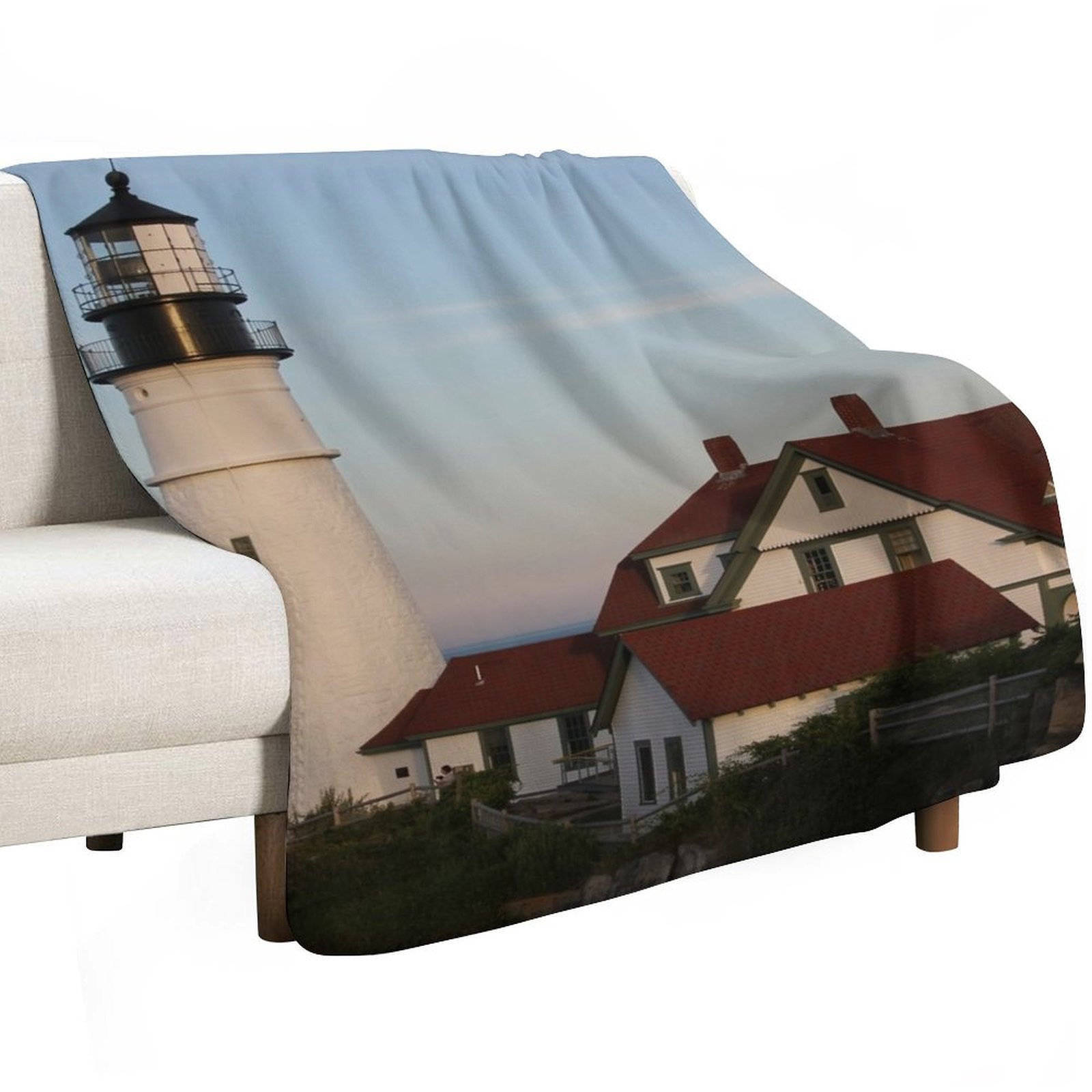 Cobertor Portland Head Light T - Lighting Home Decor Ideas avaliação e preço