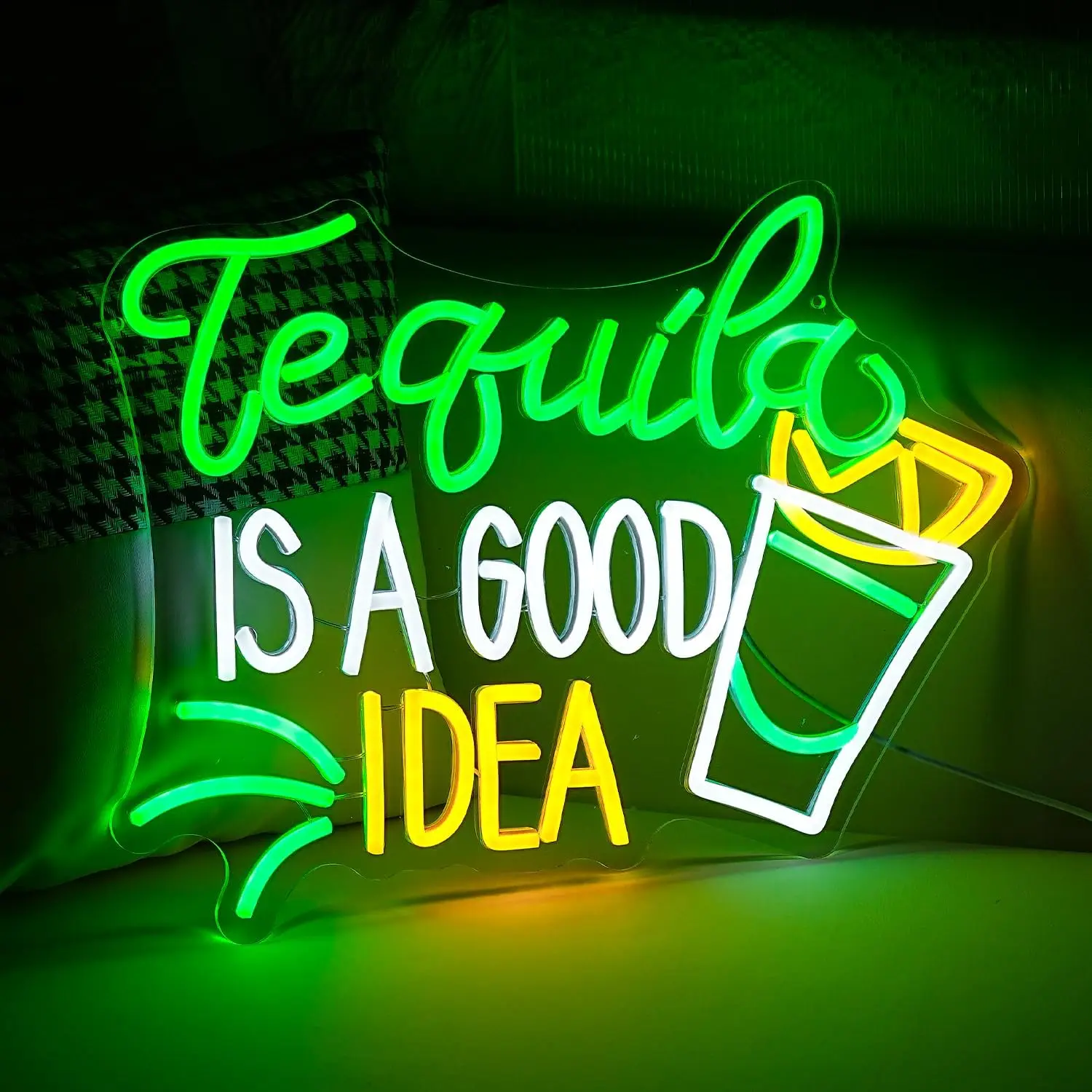 Letreiro Neon LED USB Reguláve - Lighting Home Decor Ideas avaliação e preço