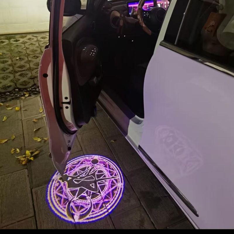 Luz de Boas-Vindas para Carro  - Led Moon Lamp avaliação e preço