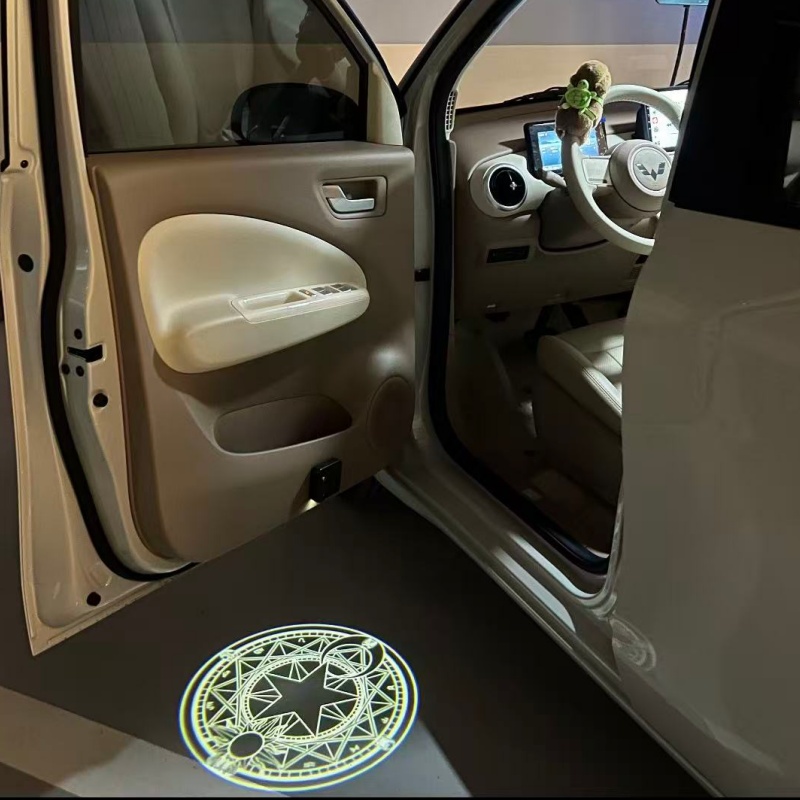 Luz de Boas-Vindas para Carro  - Led Moon Lamp avaliação e preço
