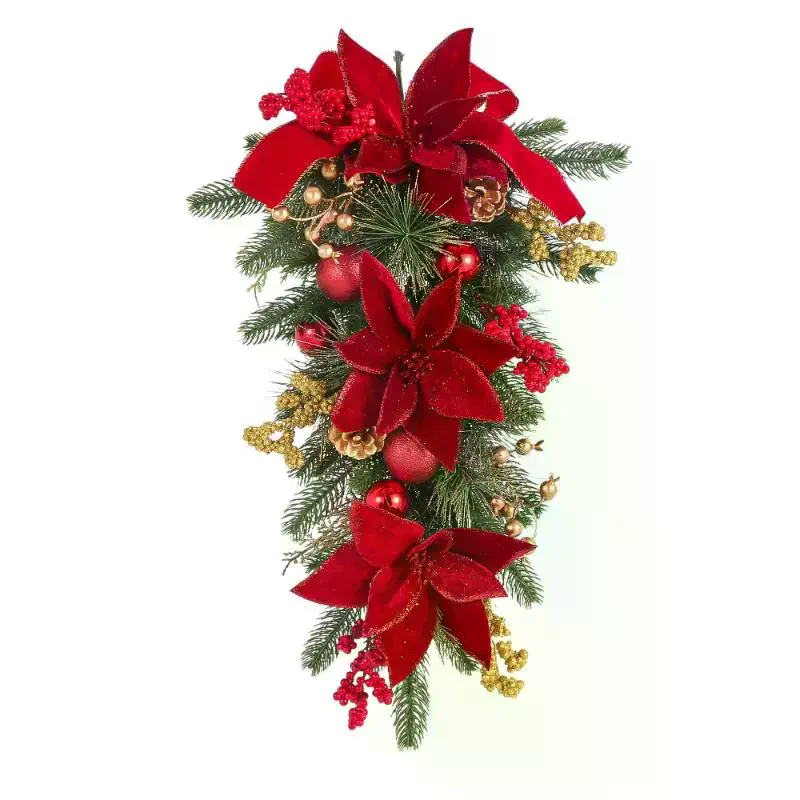 60cm guirlanda de natal pingen - Pendant Lighting Christmas Decor avaliação e preço