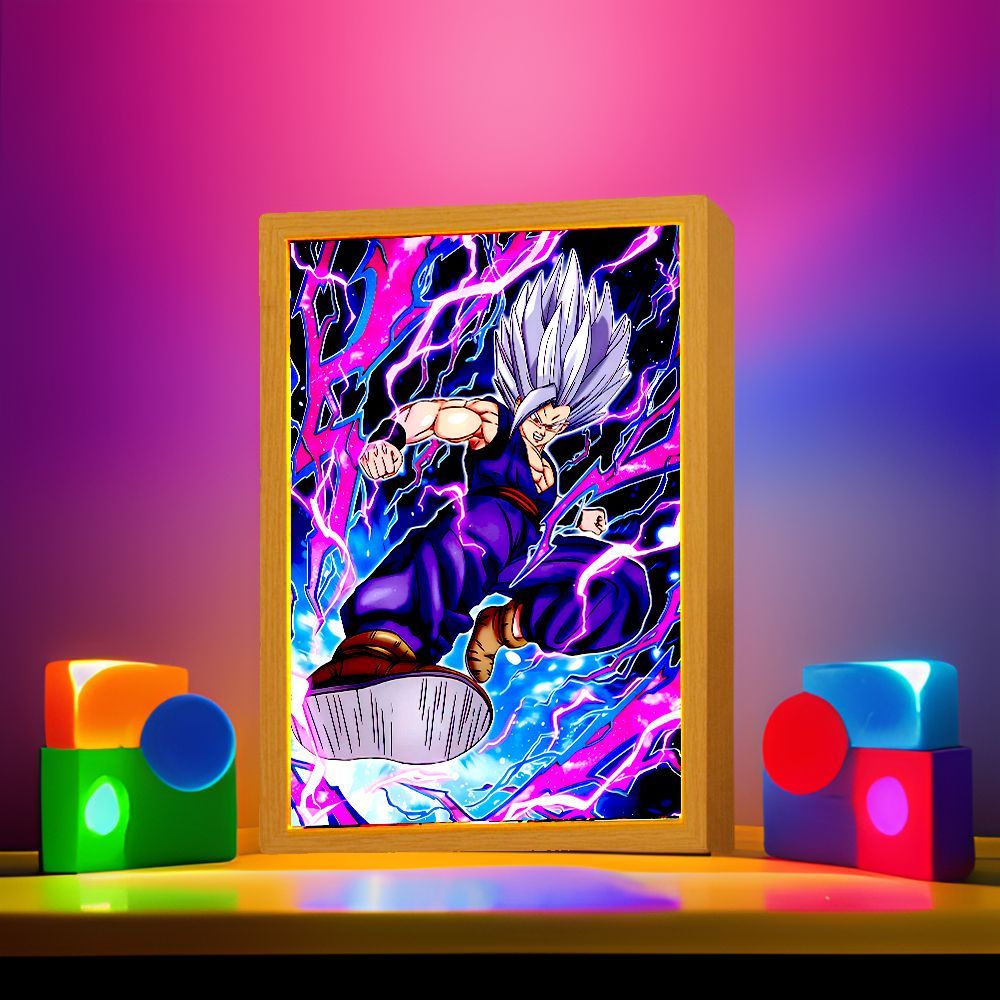 Dragon ball z anime figura luz - Led Moon Lamp avaliação e preço
