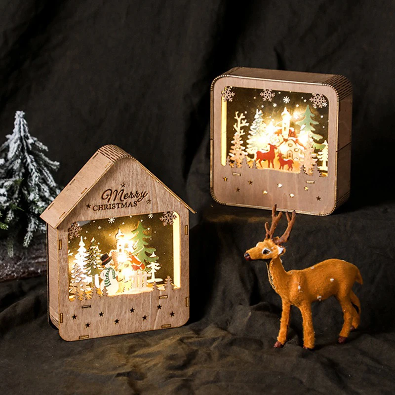 Tema de natal led pingente bon - Pendant Lighting Christmas Decor avaliação e preço