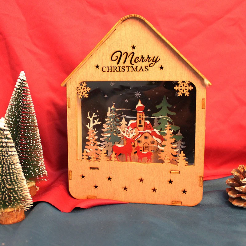 Tema de natal led pingente bon - Pendant Lighting Christmas Decor avaliação e preço