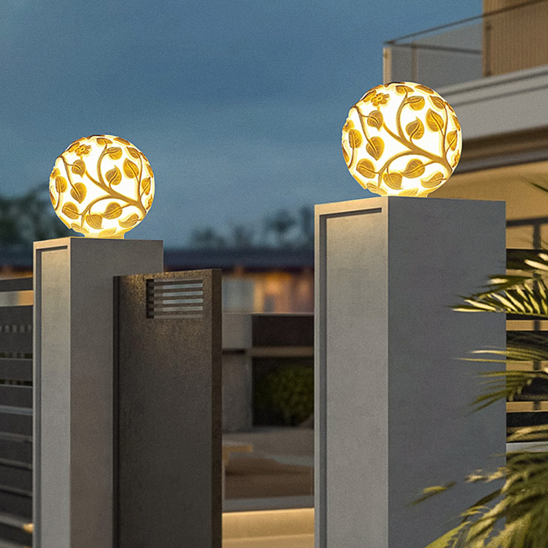 Luzes de coluna para exterior, - Lighting Decor Outdoor avaliação e preço