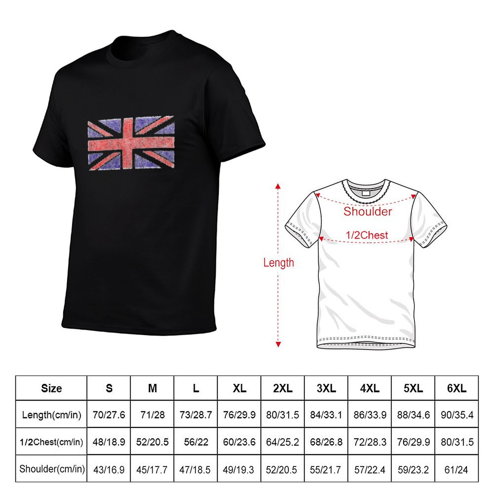 Camiseta vintage com bandeira  - Union Lighting & Decor Reviews avaliação e preço
