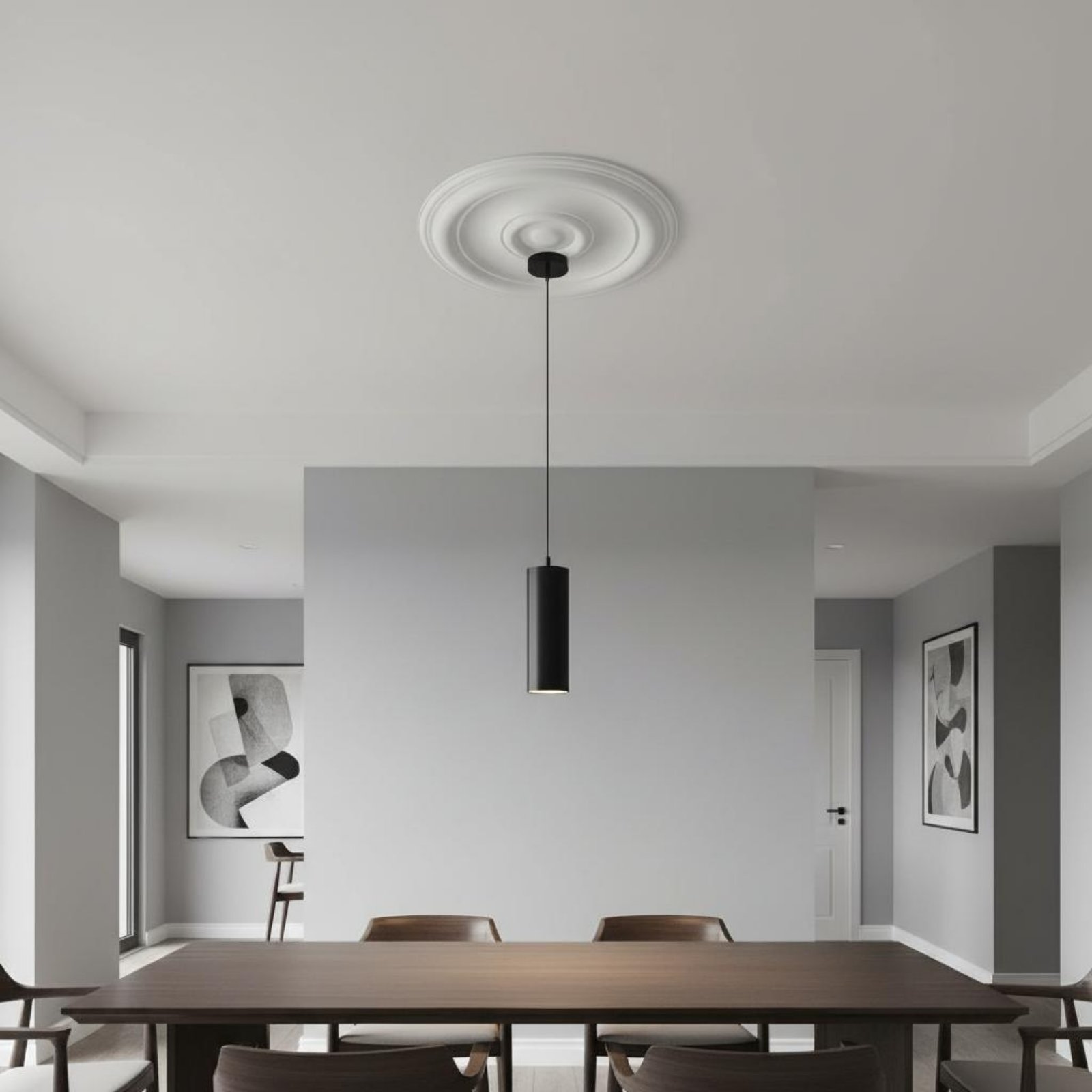 Medalhão de Teto Redondo com D - Lighting Decoration avaliação e preço