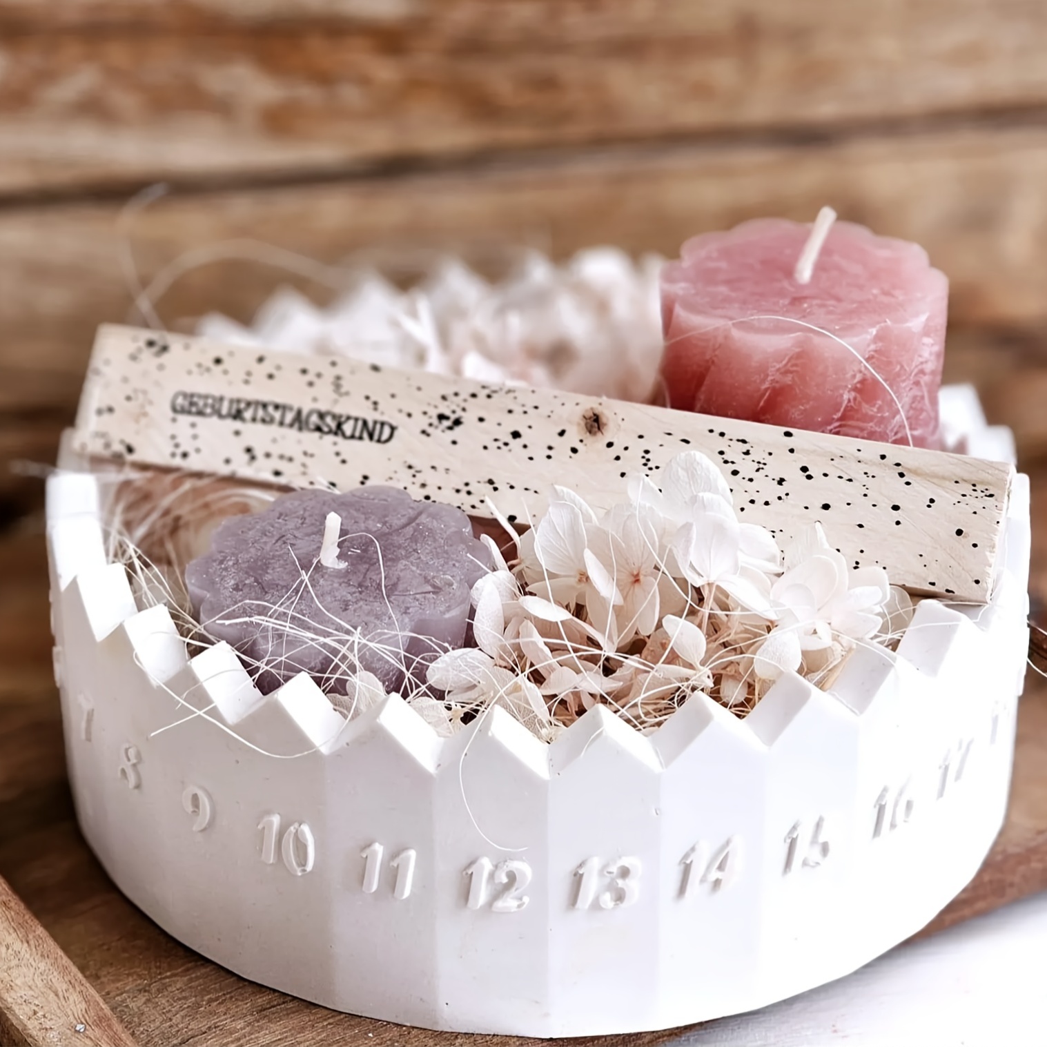 1 conjunto de molde de silicon - Candle Holder Set avaliação e preço
