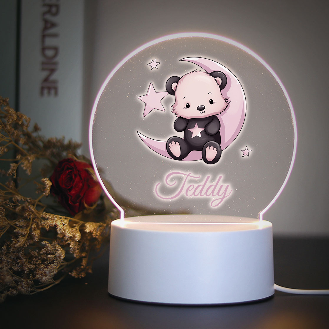 1 unidade de Luminária de Mesa - Led Moon Lamp avaliação e preço