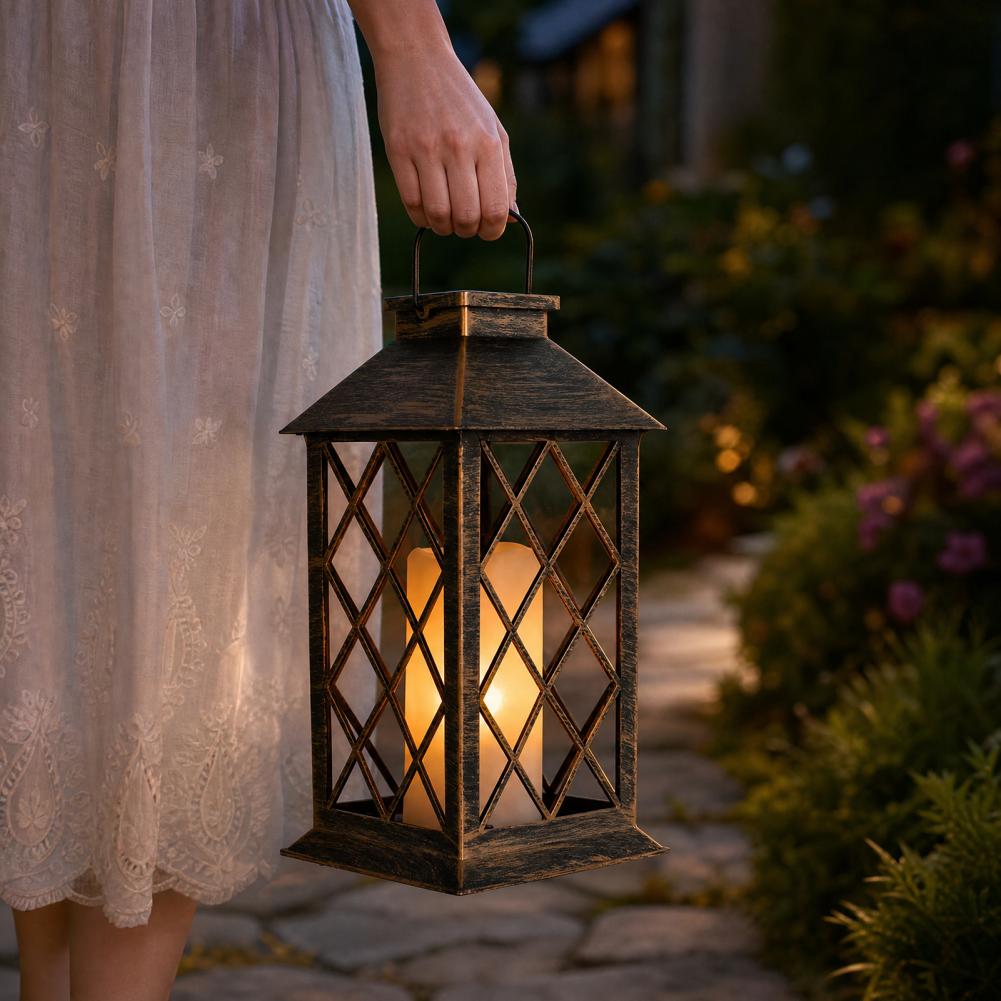 Lanterna Solar Retrô, Lanterna - Lighting Decor Outdoor avaliação e preço