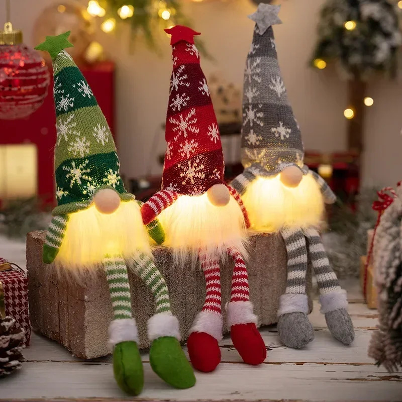 Natal boneca sem rosto gnome o - Pendant Lighting Christmas Decor avaliação e preço