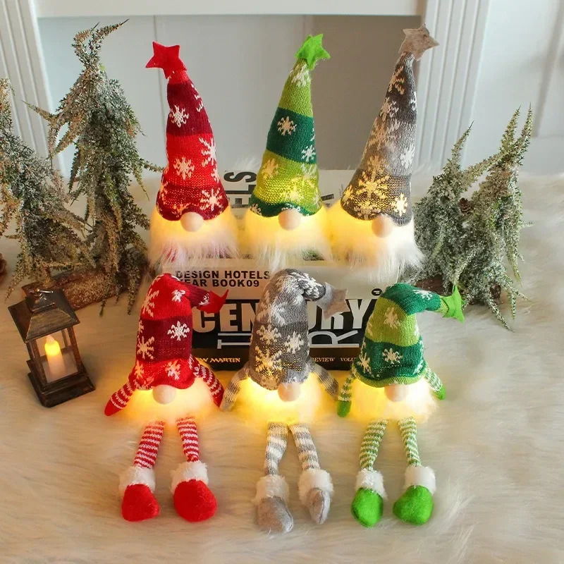 Natal boneca sem rosto gnome o - Pendant Lighting Christmas Decor avaliação e preço