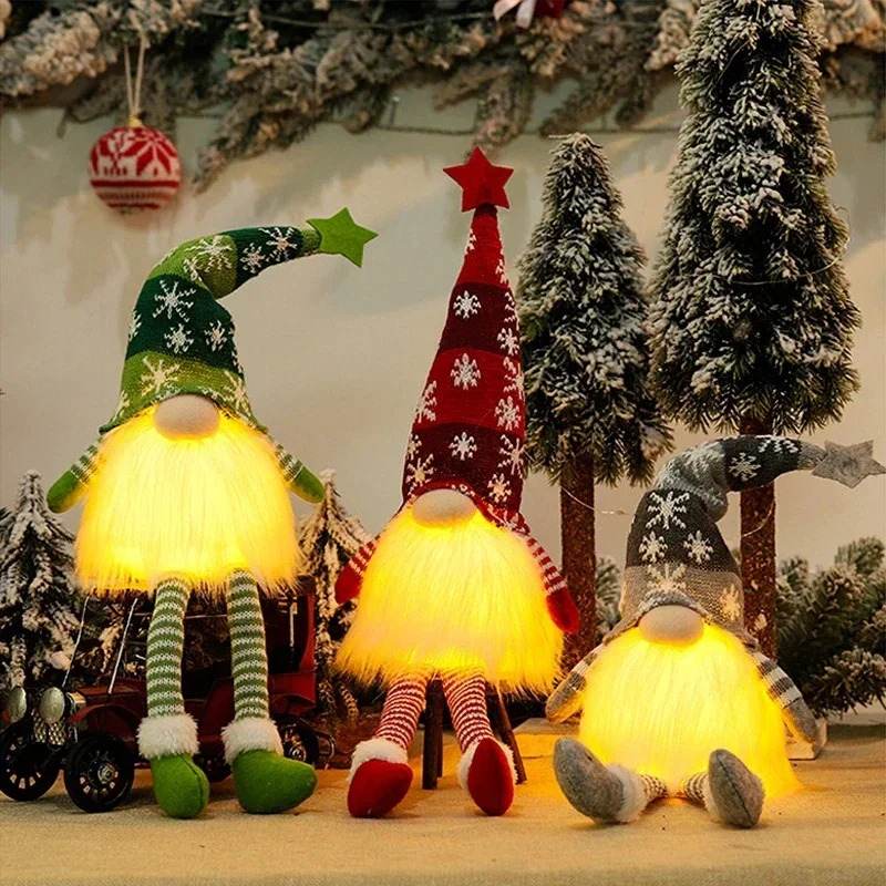 Natal boneca sem rosto gnome o - Pendant Lighting Christmas Decor avaliação e preço
