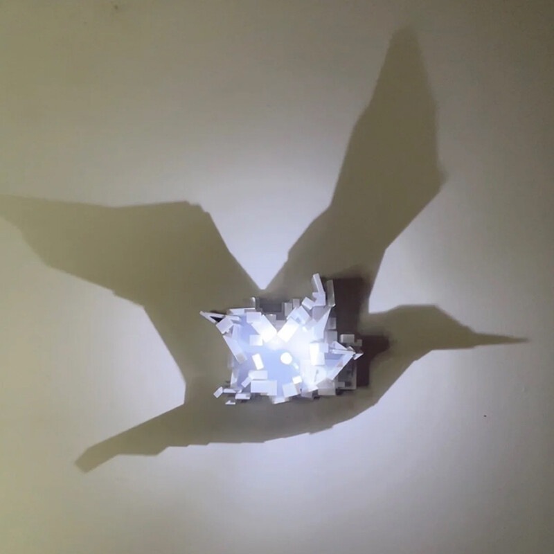 Luz Noturna 3D com Efeito de S - Decor Lighting Lamps avaliação e preço