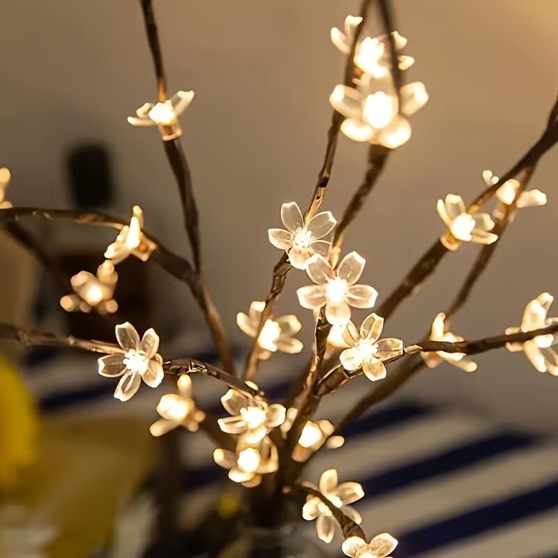 Luzes de ramo de cerejeira com - Lighting Decor Outdoor avaliação e preço