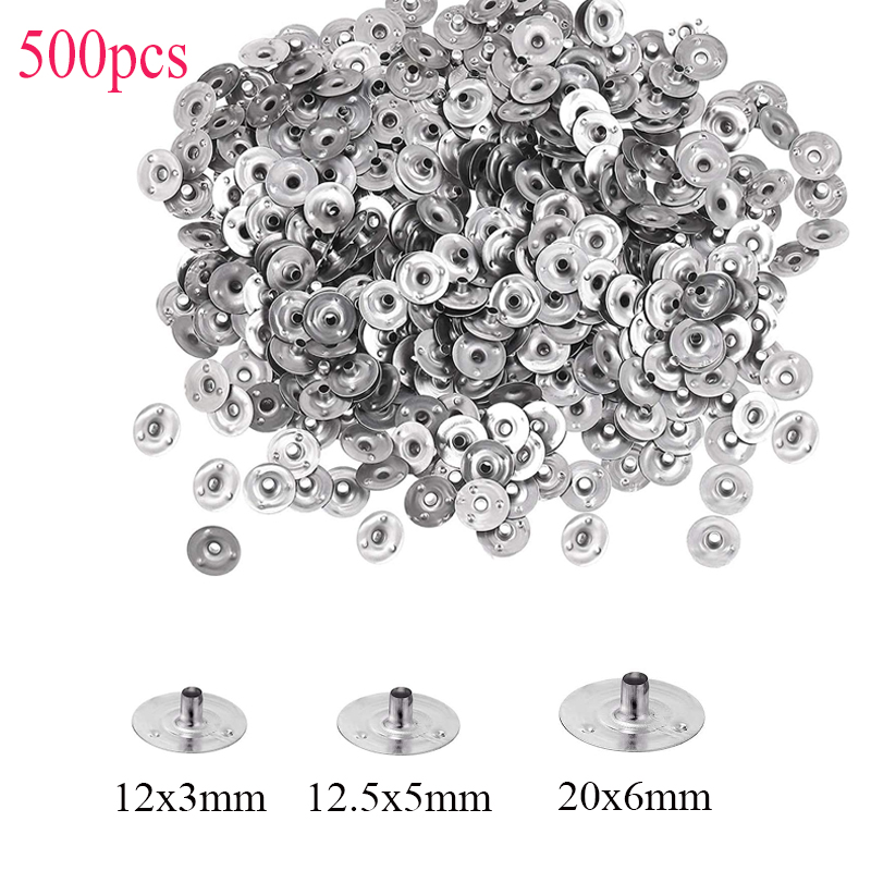500 peças pavio de vela metal  - Candle Holder Set avaliação e preço