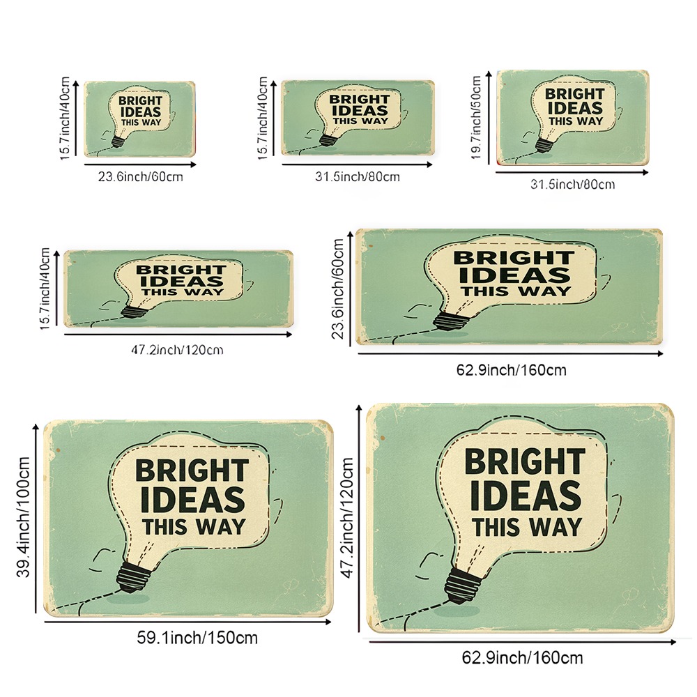 Tapete de porta Bright Ideas L - Lighting Home Decor Ideas avaliação e preço
