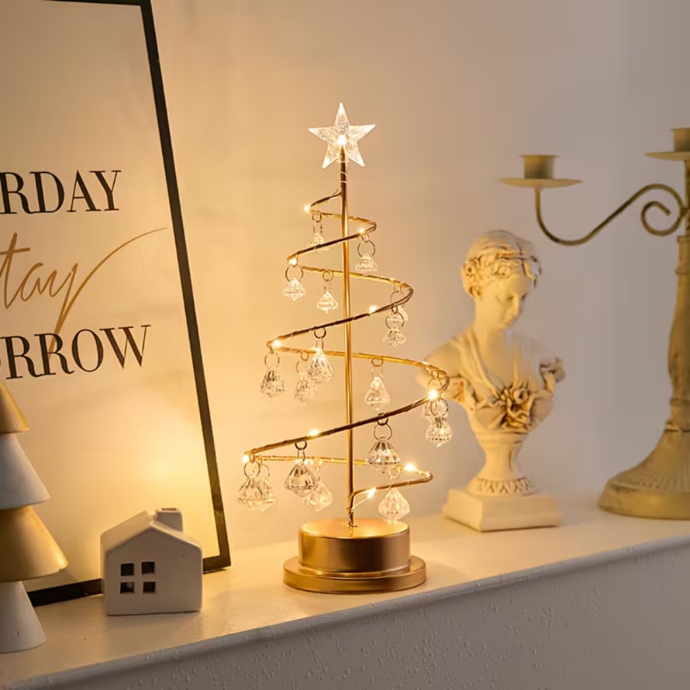 Luz Noturna LED de Fio de Cobr - Pendant Lighting Christmas Decor avaliação e preço