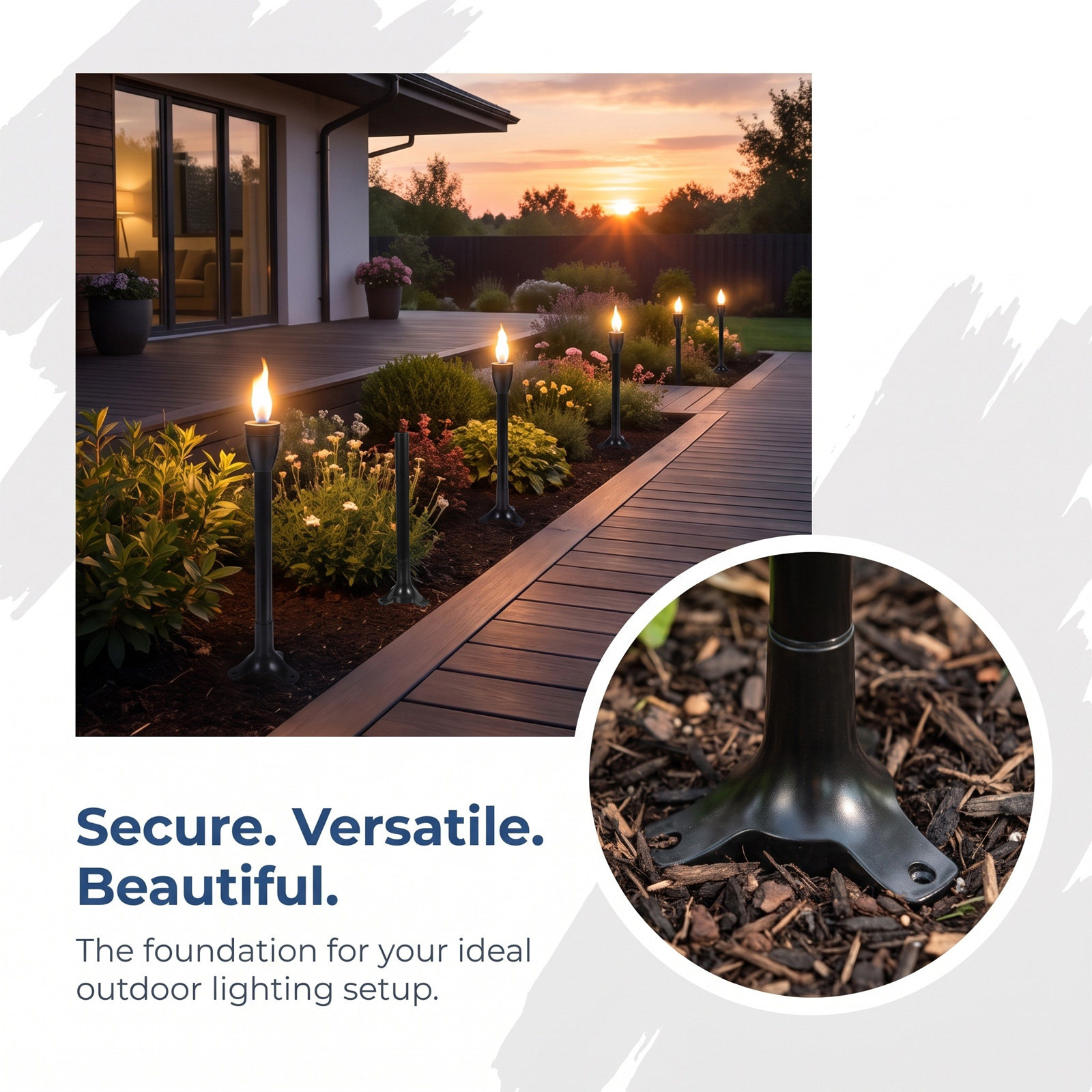 Conjunto de 6 Estacas de Subst - Lighting Decor Outdoor avaliação e preço