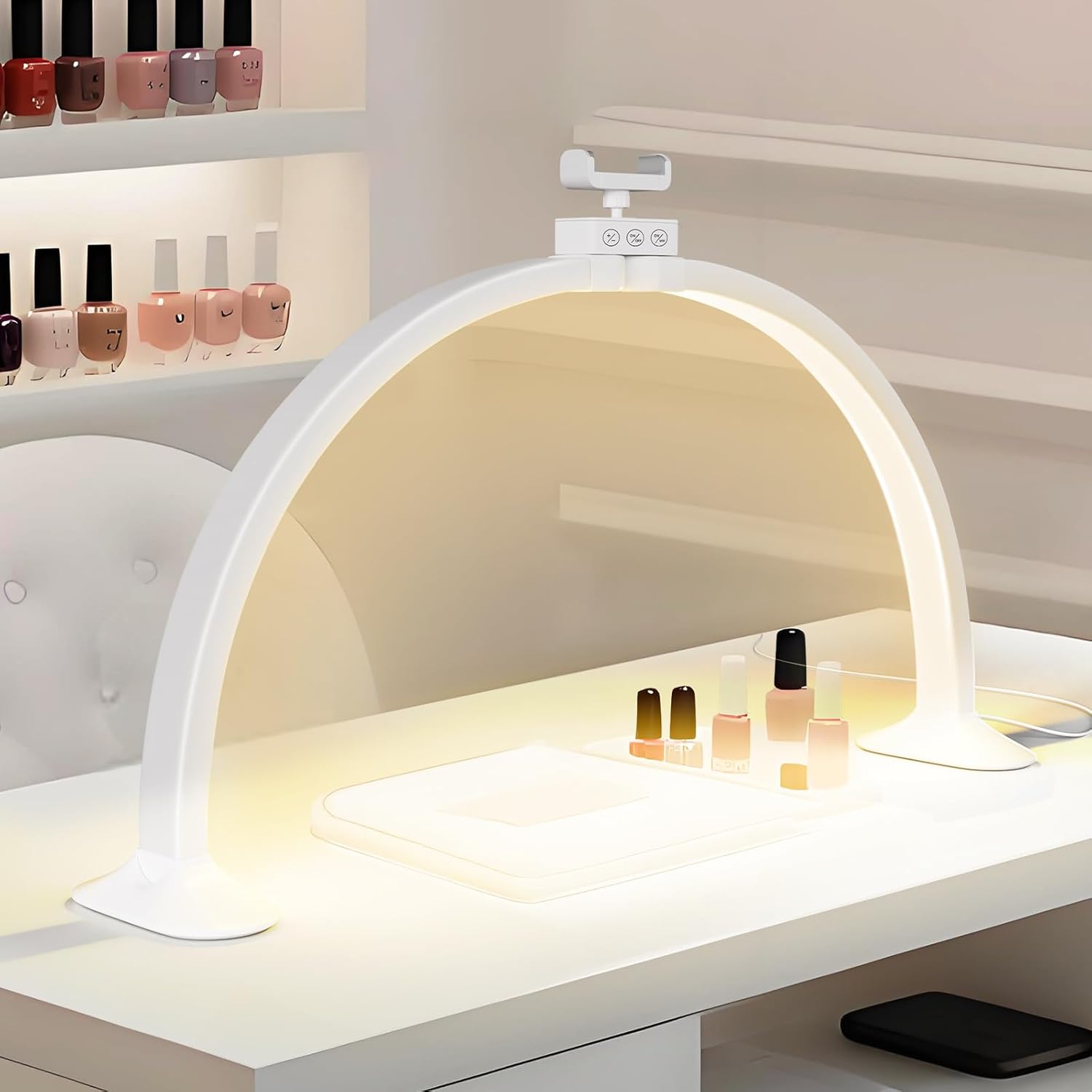 Meia lua luz em forma de u art - Led Moon Lamp avaliação e preço