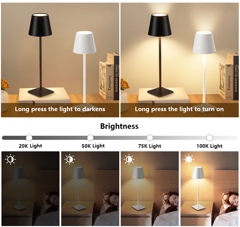 Luminária de Mesa LED Recarreg - Lighting Decoration avaliação e preço
