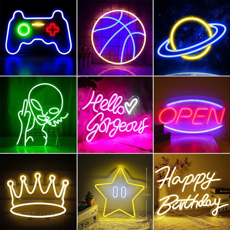 Letreiro de Neon LED Personali - Pendant Lighting Christmas Decor avaliação e preço